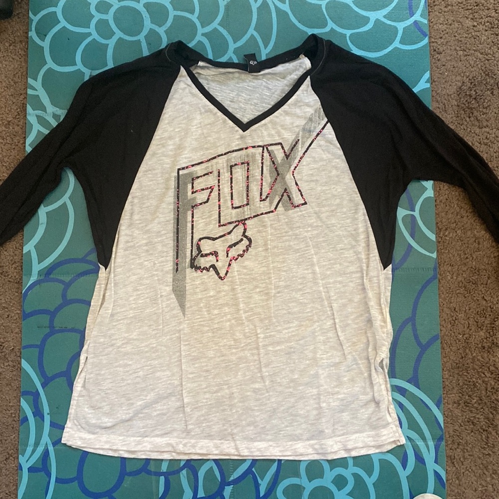 Womens Fox Racing 3/4 sleeve top